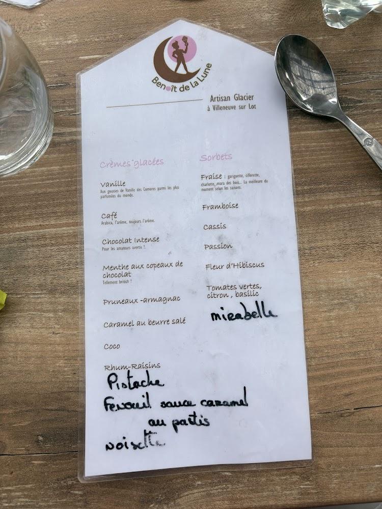 Chez Justine Restaurant - Menu Image 1