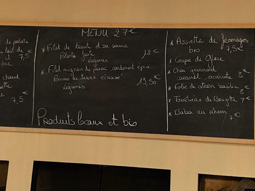 Chez Justine Restaurant - Menu Image 3